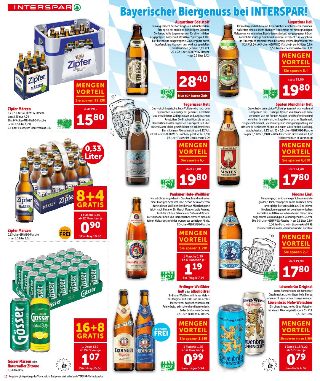 Prospekt von INTERSPAR