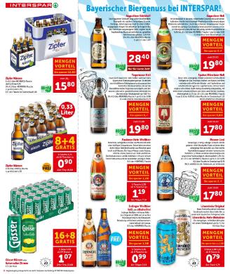 Titelbild des Prospekts von INTERSPAR OÖ