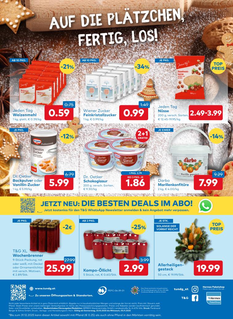 Prospekt von T&G