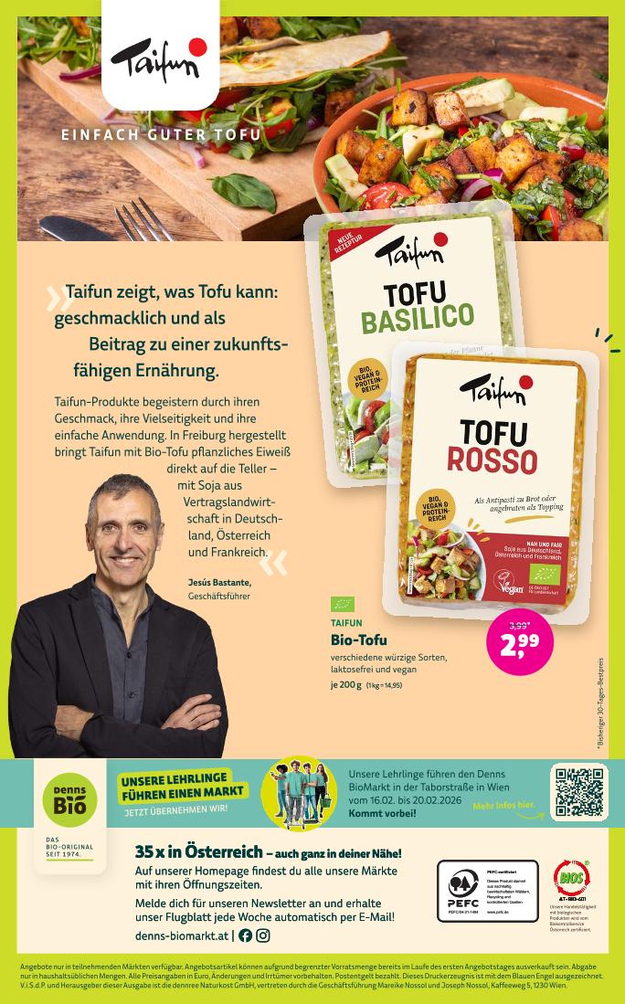 Prospekt von Denns BioMarkt