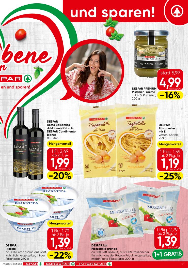 Prospekt von SPAR