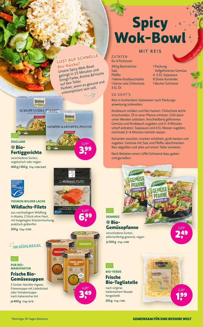 Prospekt von Denns BioMarkt