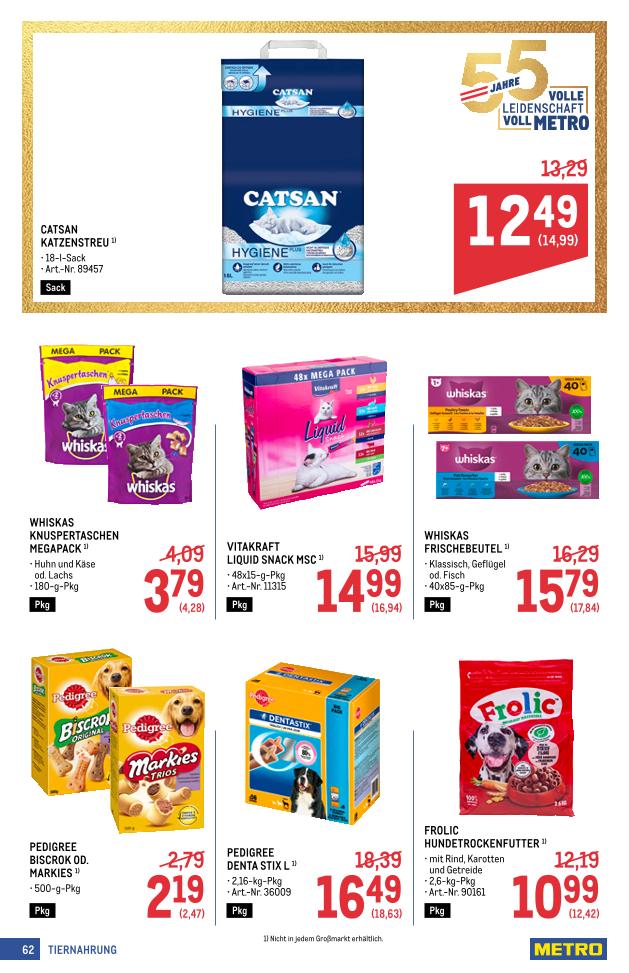 Prospekt von METRO