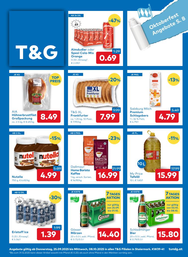 Prospekt von T&G