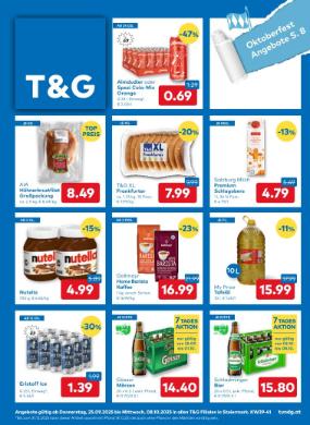 Titelbild des Prospekts von T&G Steiermark