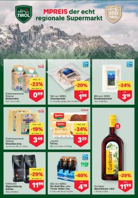 Titelbild des Prospekts von MPREIS Kärnten