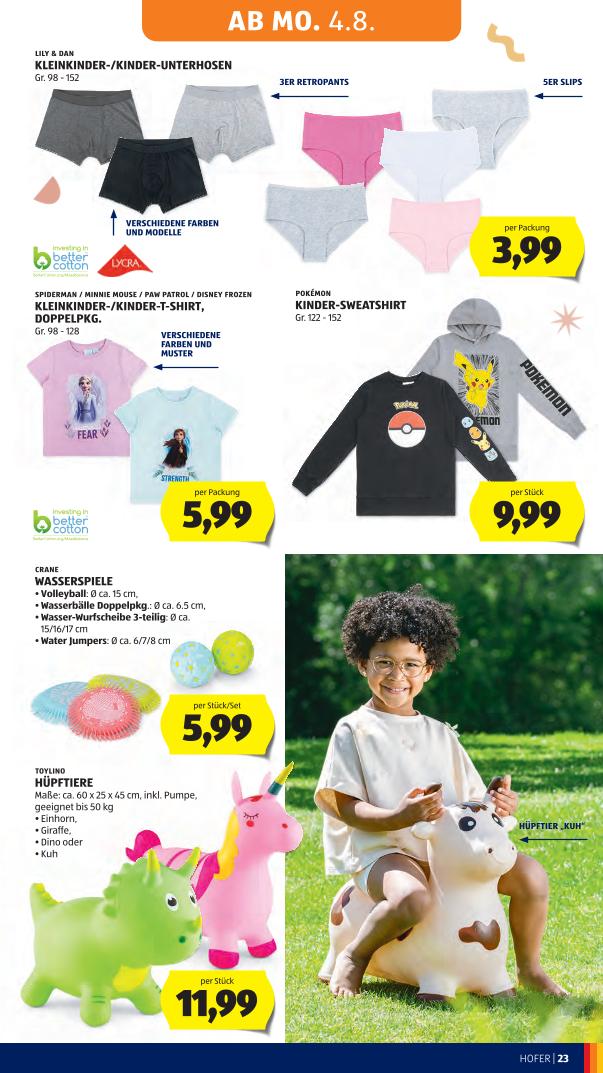 Prospekt von HOFER