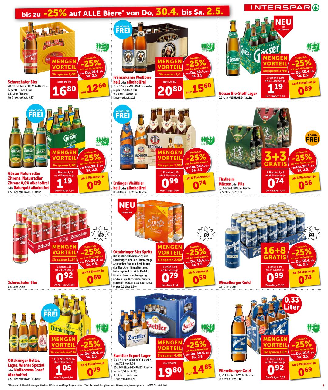Prospekt von INTERSPAR