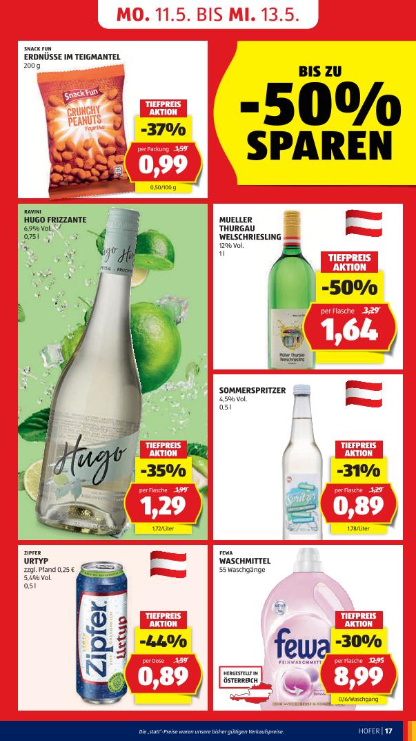 Prospekt von HOFER