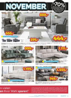 Titelbild des Prospekts von Möbelix