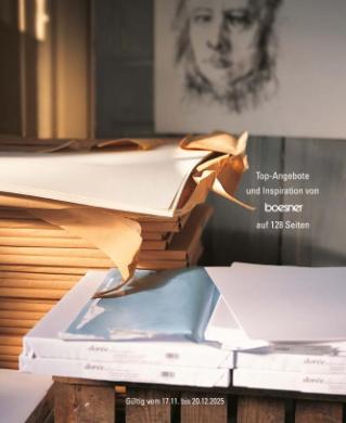 Titelbild des Prospekts von boesner - Teil 2