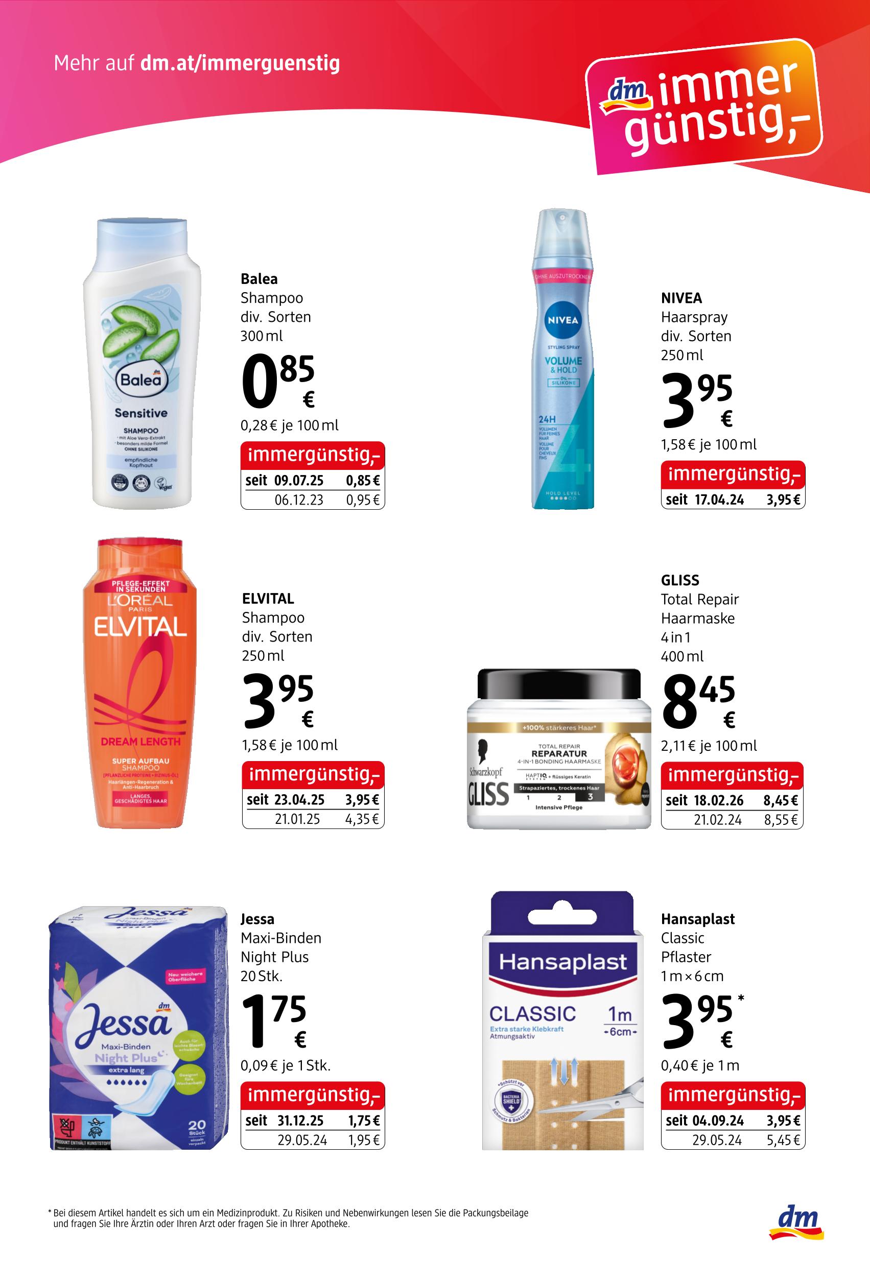 Prospekt von dm drogerie markt