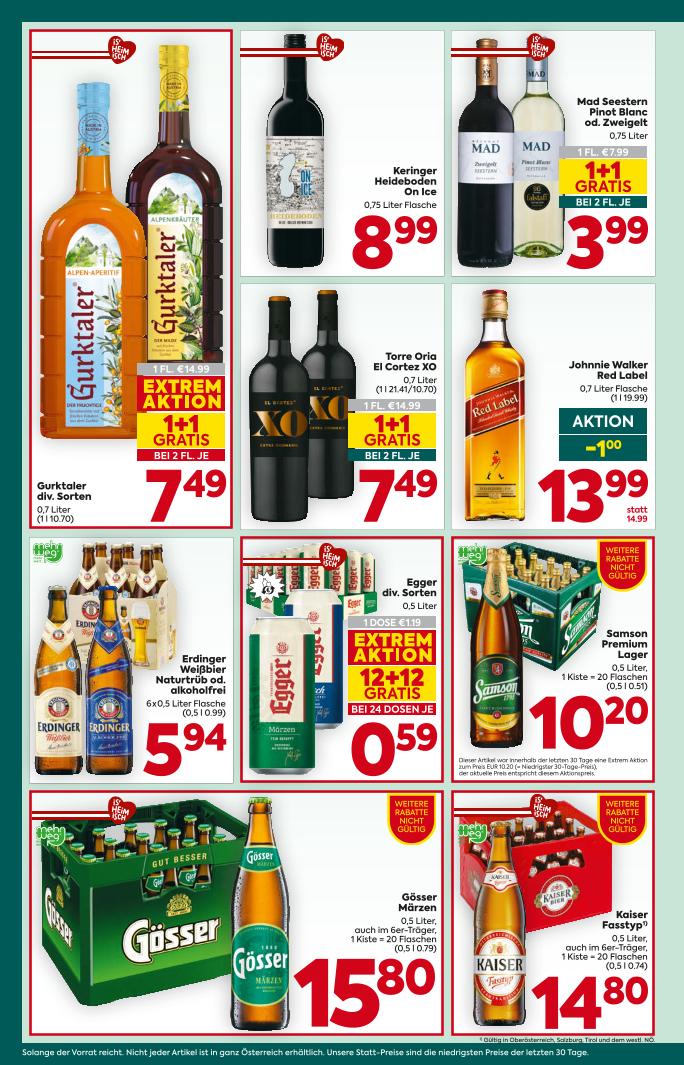 Prospekt von BILLA PLUS