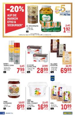 Titelbild des Prospekts von METRO PROFI