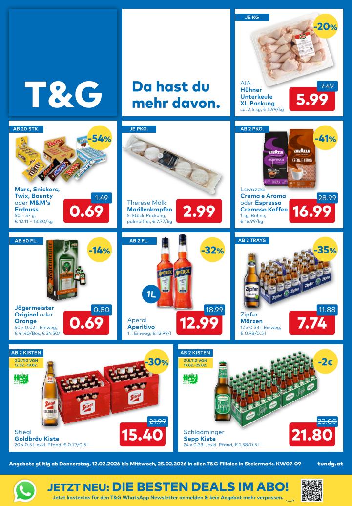 Prospekt von T&G