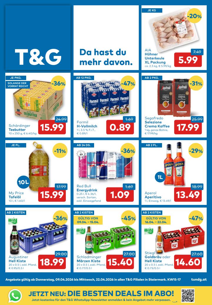Prospekt von T&G