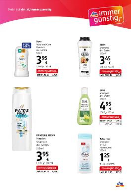 Titelbild des Prospekts von dm drogerie markt immergünstig express