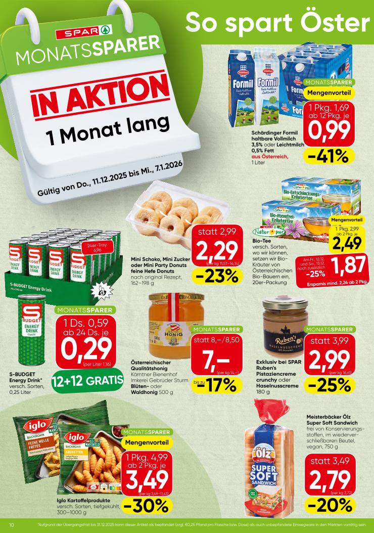 Prospekt von SPAR
