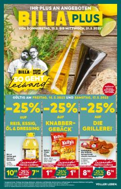 Titelbild des Prospekts von BILLA PLUS STMK