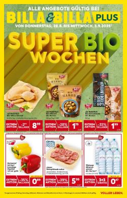 Titelbild des Prospekts von BILLA OOE / SBG / TRL