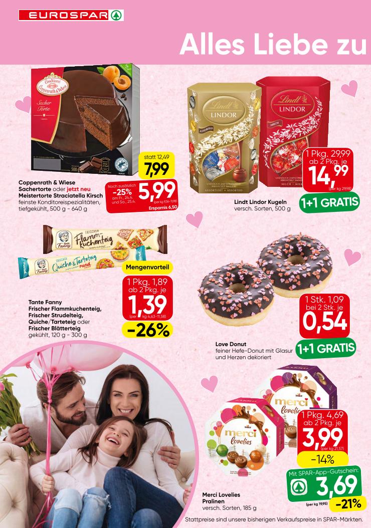 Prospekt von EUROSPAR