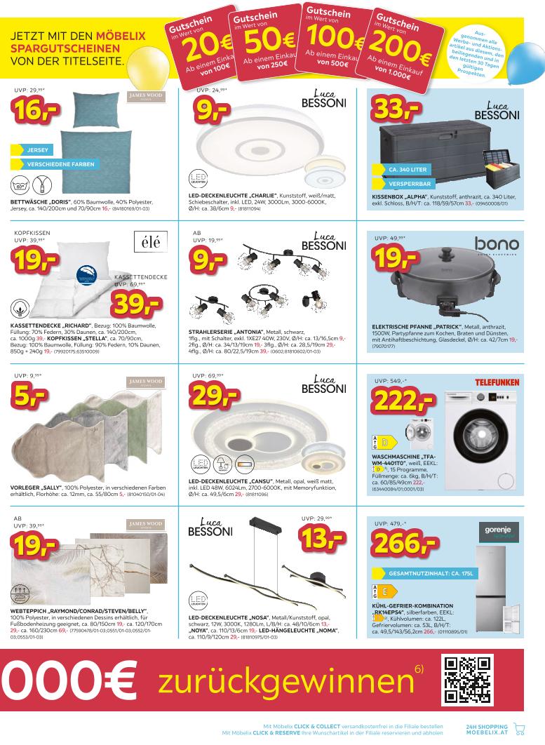 Prospekt von Möbelix