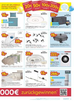 Titelbild des Prospekts von Möbelix