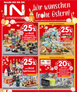Titelbild des Prospekts von INTERSPAR STMK