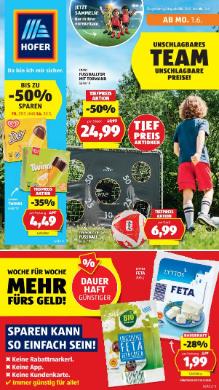 Titelbild des Prospekts von HOFER