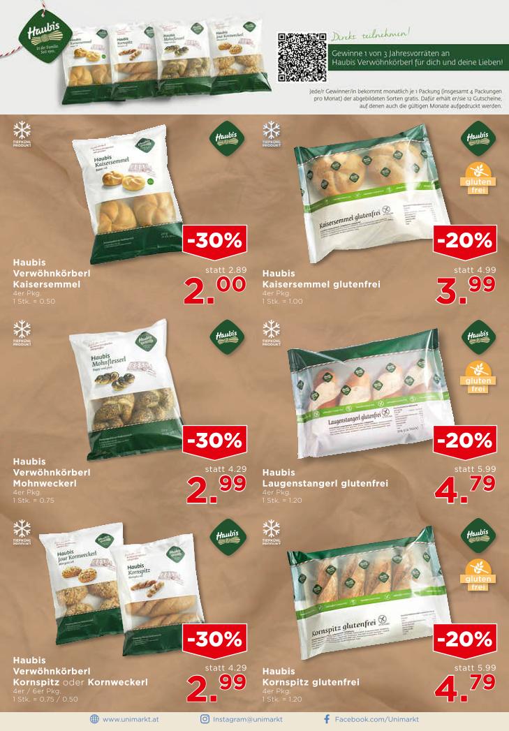 Prospekt von Unimarkt