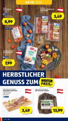 Titelbild des Prospekts von HOFER