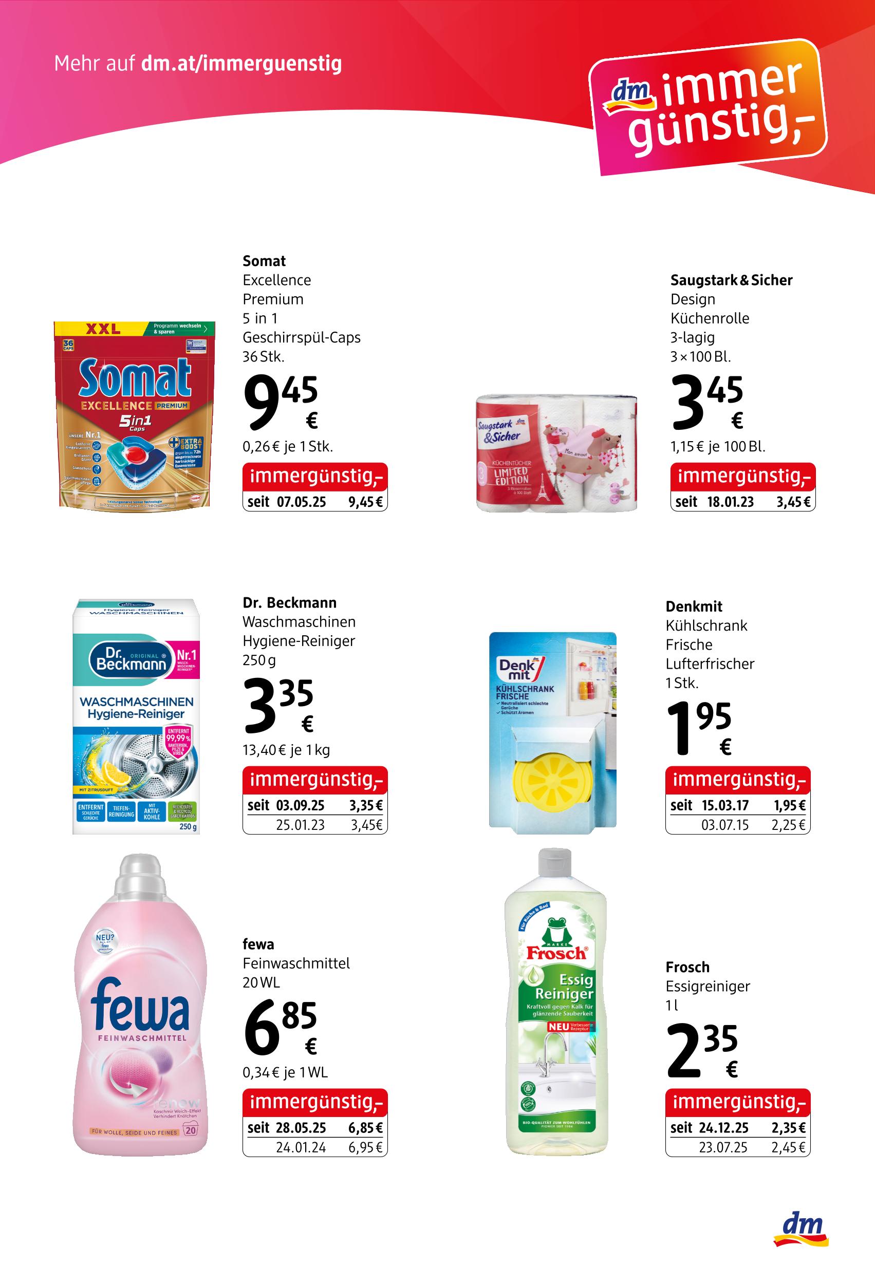 Prospekt von dm drogerie markt