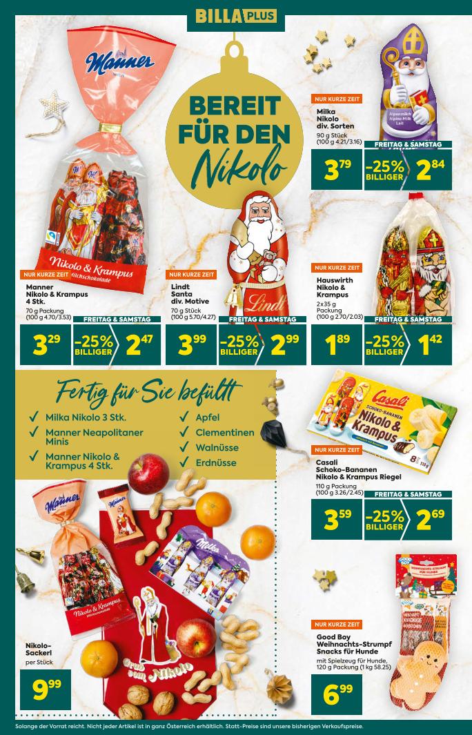 Prospekt von BILLA PLUS