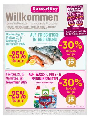 Prospekt von Sutterlüty