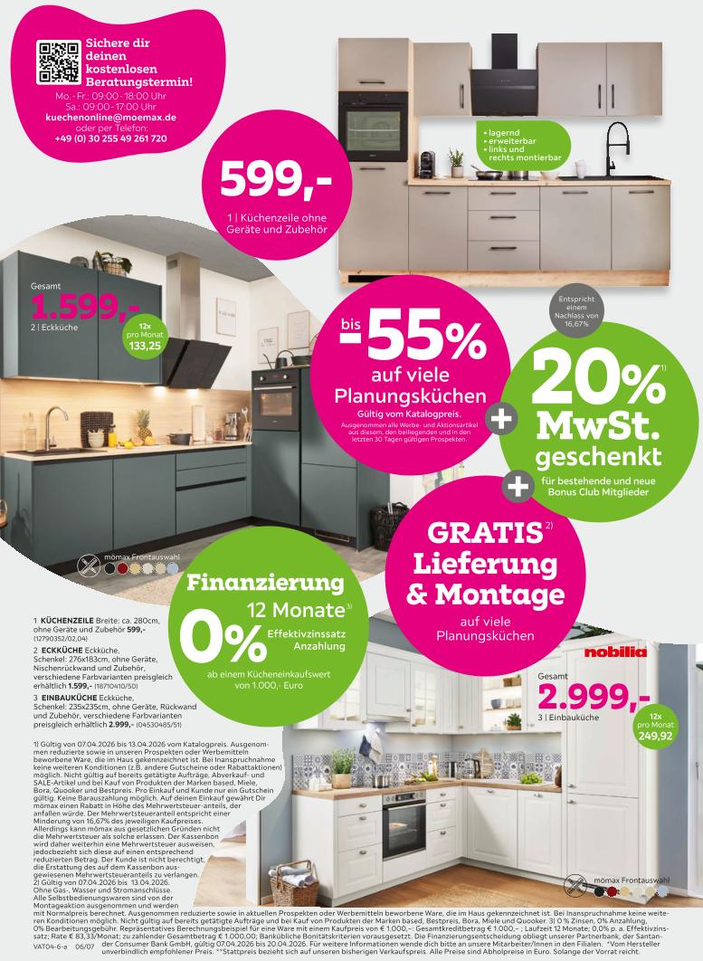 Prospekt von mömax