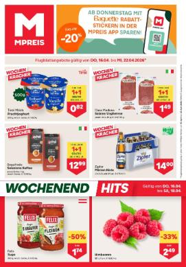 Titelbild des Prospekts von MPREIS Tirol