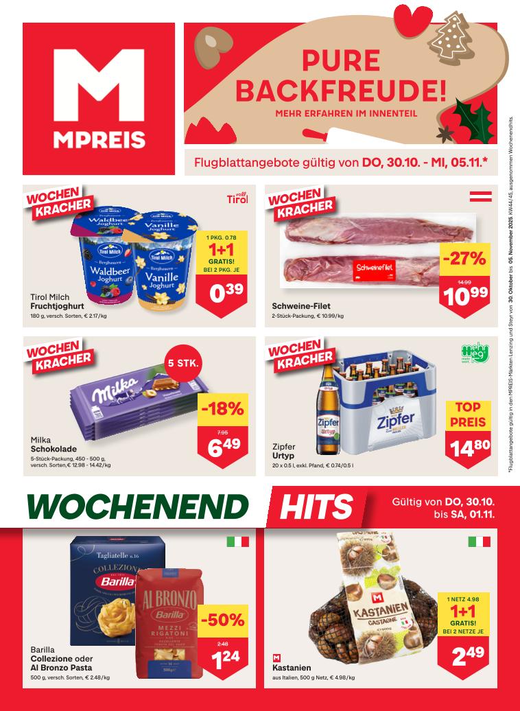 Prospekt von MPREIS