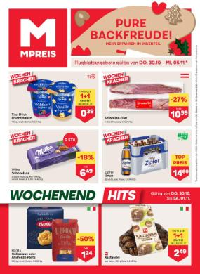 Titelbild des Prospekts von MPREIS Oberösterreich
