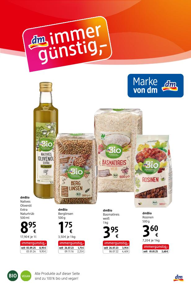 Prospekt von dm drogerie markt