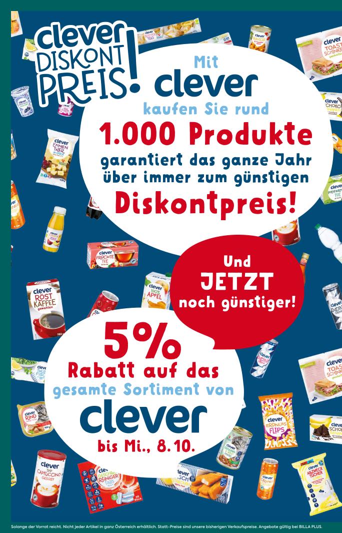 Prospekt von BILLA PLUS