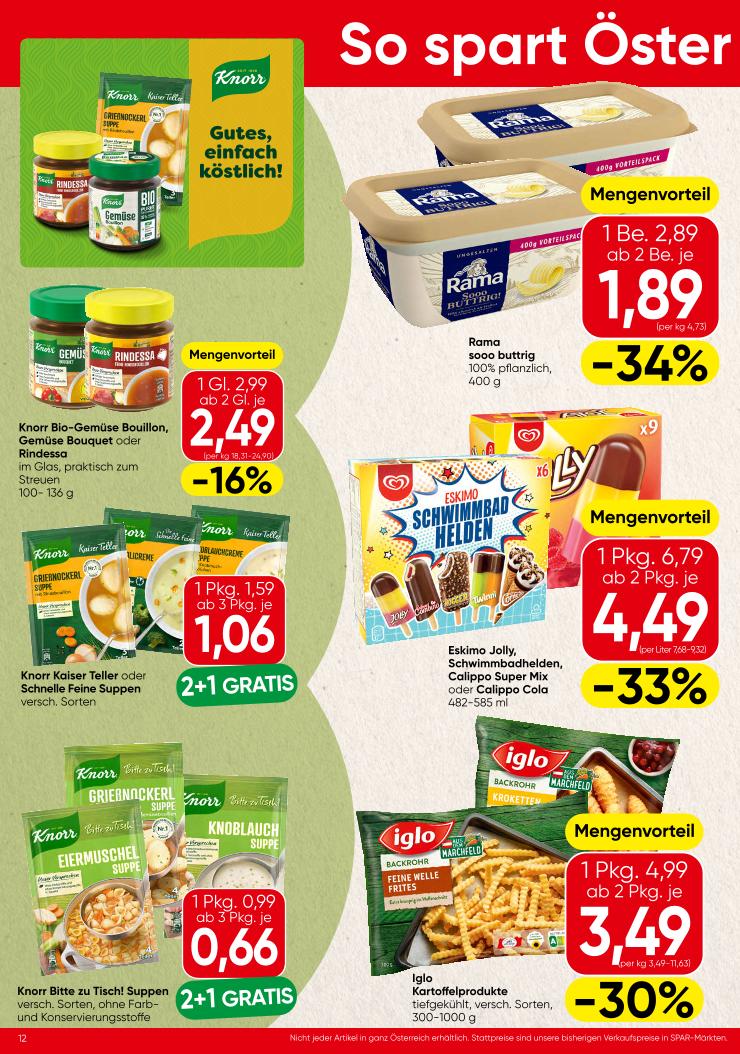 Prospekt von SPAR