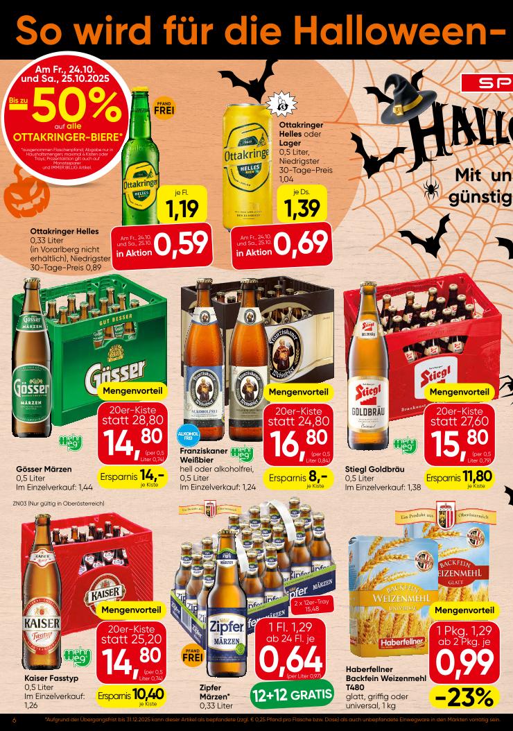 Prospekt von SPAR