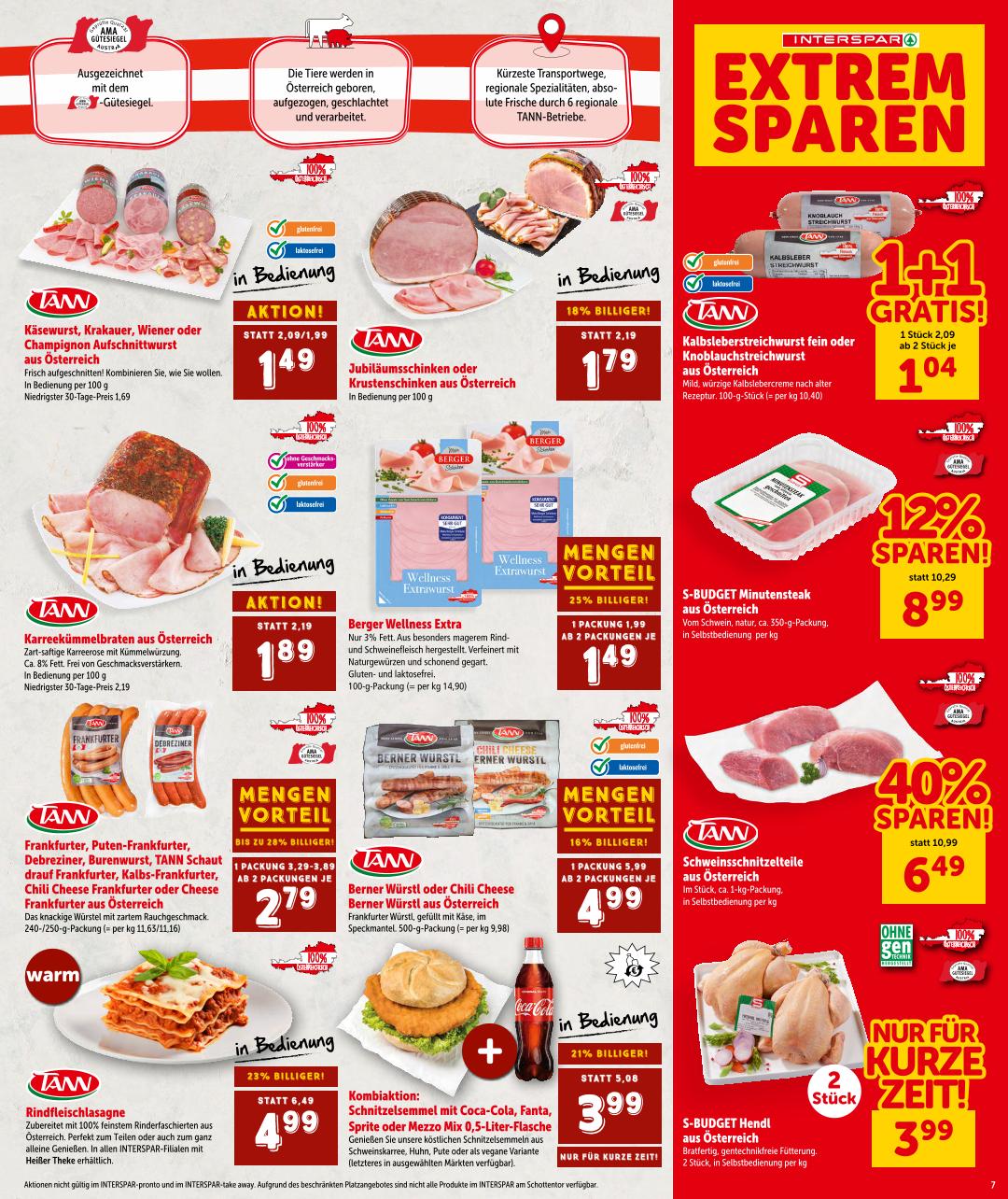 Prospekt von INTERSPAR