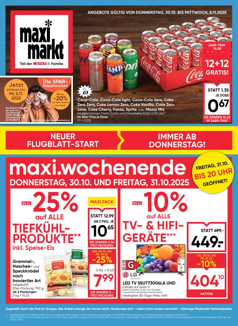 Prospekt von Maximarkt