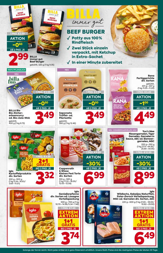 Prospekt von BILLA PLUS