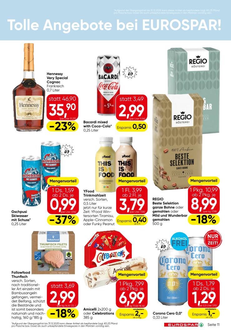 Prospekt von EUROSPAR