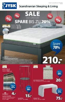 Titelbild des Prospekts von JYSK