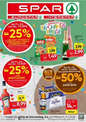 Titelbild des Prospekts von SPAR SBG / TRL / OÖ