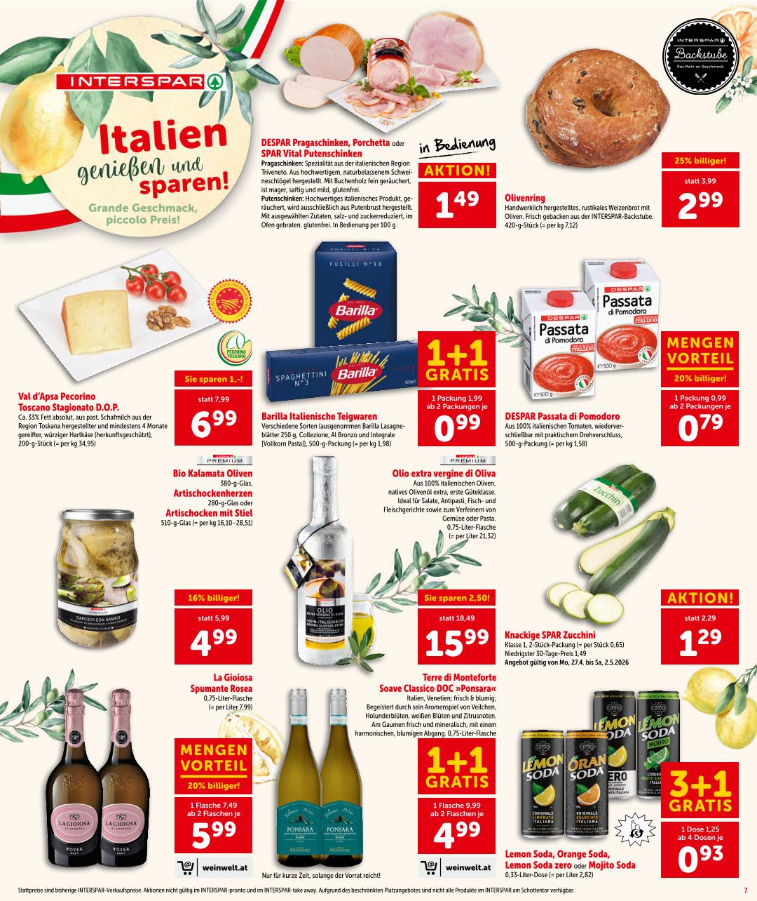 Prospekt von INTERSPAR