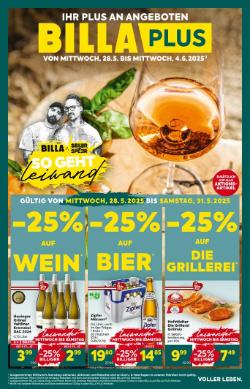 Titelbild des Prospekts von BILLA PLUS TRL